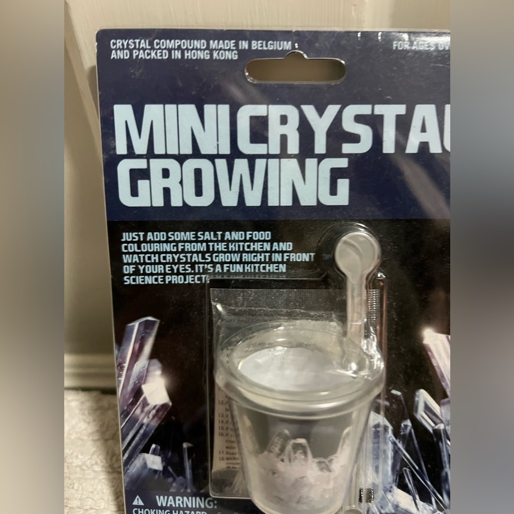 MINI-CRYSTAL GROWING KIT
